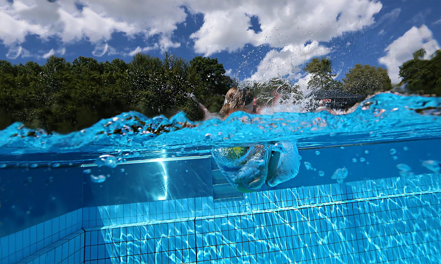 Wassermoment aus dem Originalarchiv.