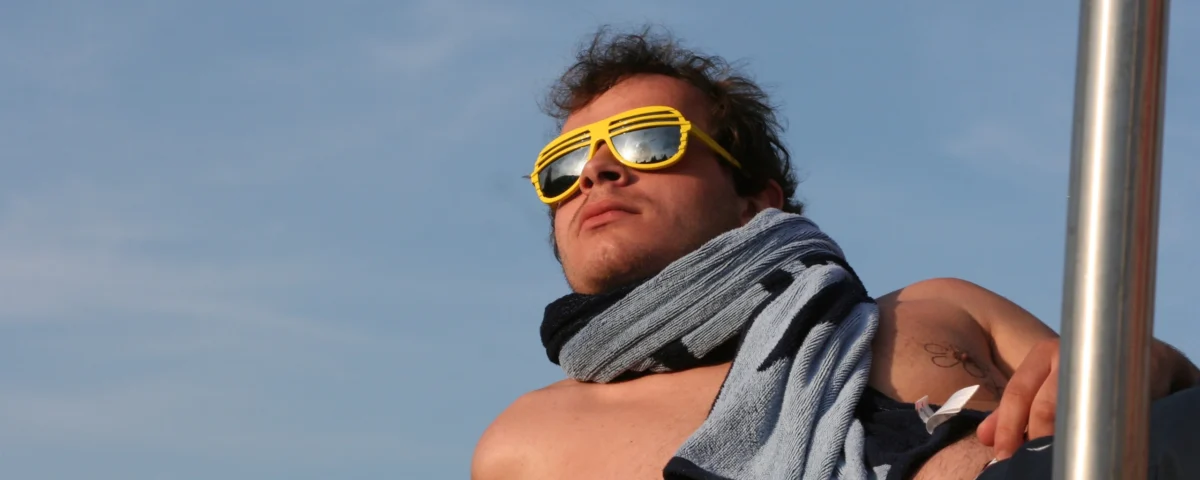 Ein Blick über den Rand. Archivaufnahme, 2009.