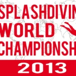Originalgestaltung zur Splashdiving-Weltmeisterschaft 2013. Das Logo ist ein Archivdokument, kein Wettbewerbsfoto und keine Ergebnisliste.